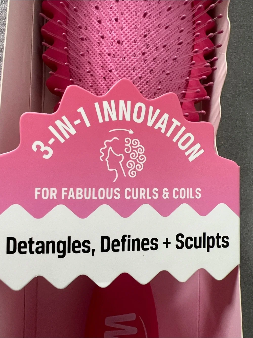 Wet Brush | Curl Shaper Detangling Brush - Pink